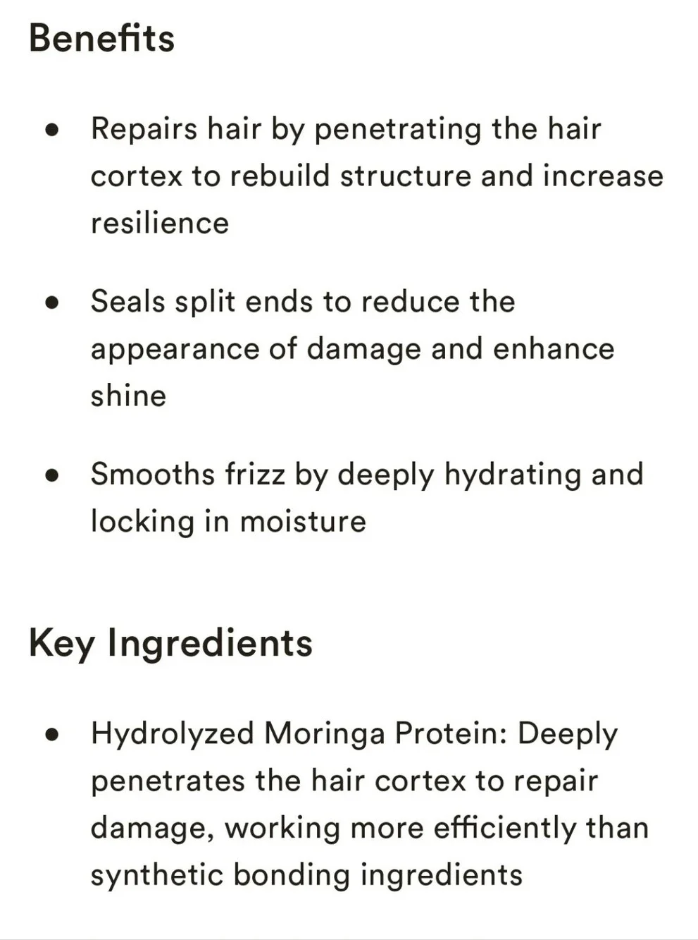 NWT INNERSENSE REPAIR MASK BONDING TREATMENT